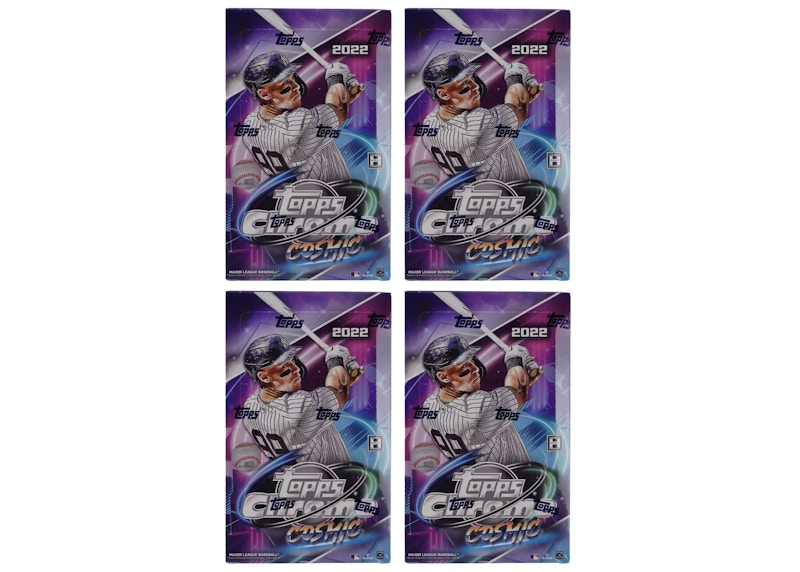 2022 Topps Cosmic Chrome Baseball Hobby Box 4x Lot - 2022 - US