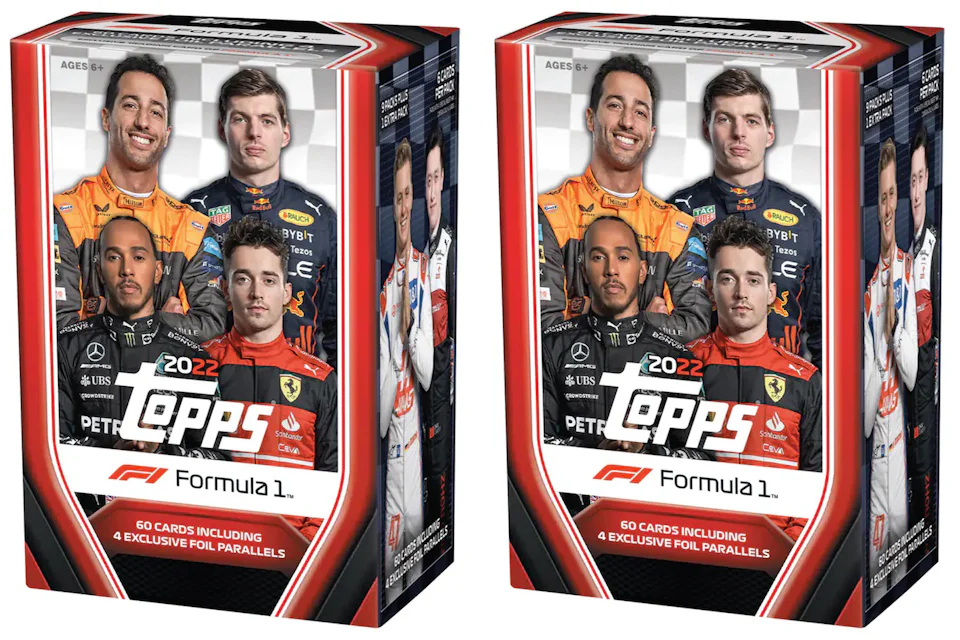 2022 Topps Formula 1 Racing Blaster Box 2x Lot - 2022 - US