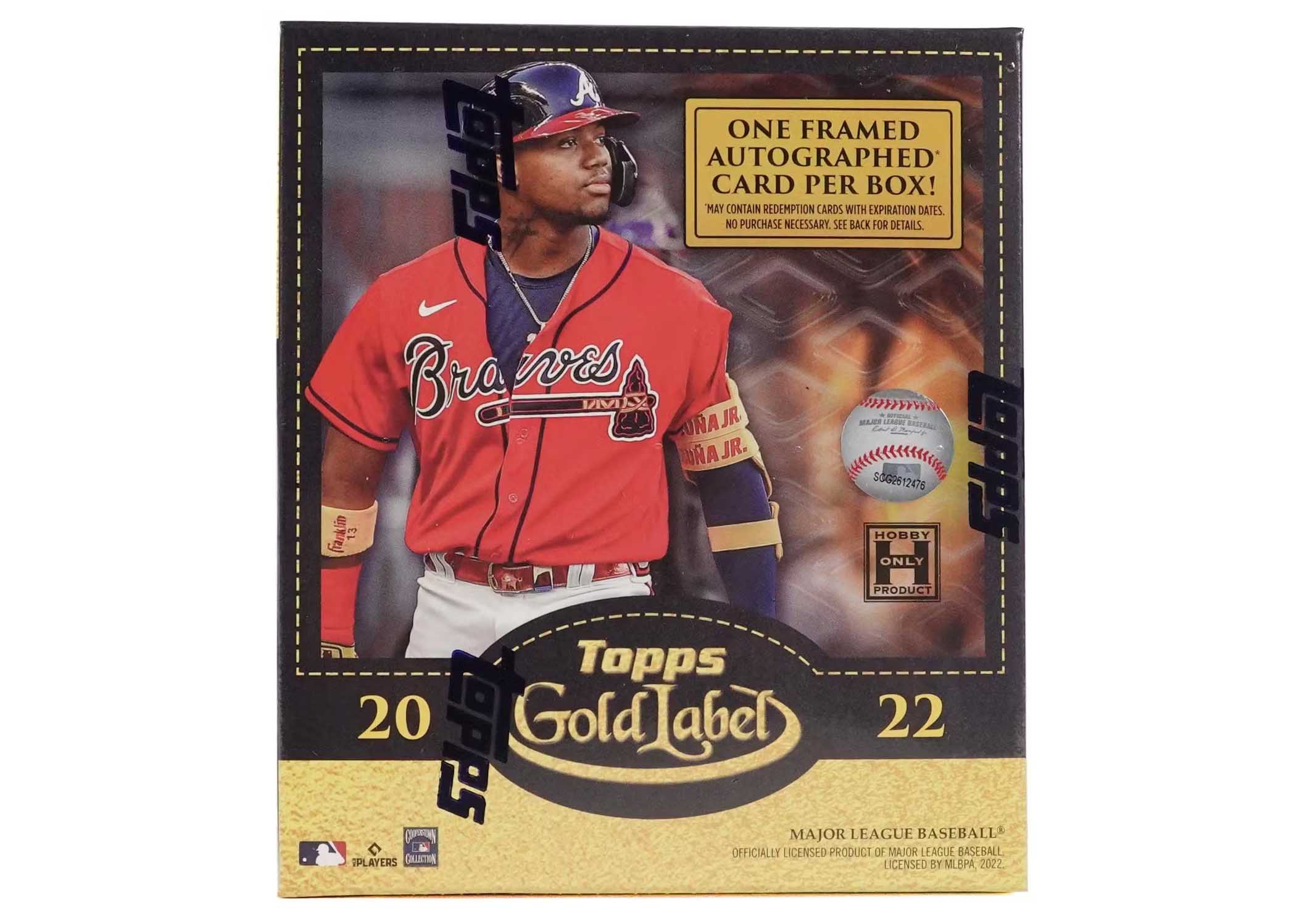 2022 Topps Gold Label Baseball Hobby Box (33 Card Count) - 2022 - JP