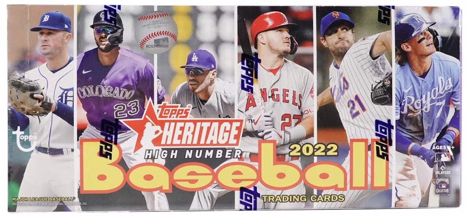  Baseball MLB 2021 Topps Heritage High Number