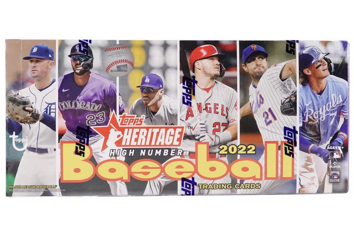 2025 Topps Heritage High Number Baseball Hobby Box 2025 IT