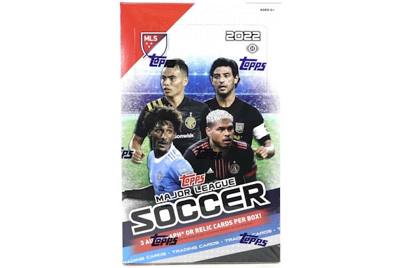 2022 Topps MLS Soccer Hobby Box