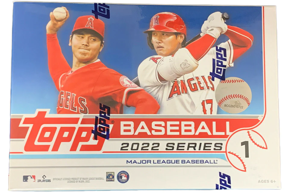 2022 Topps Series 1 Baseball Target Mega Box (Rectangular Box)