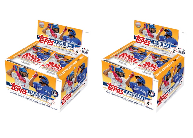 2022 Topps Series 2 Baseball 24 Pack Retail Box 2x Lot