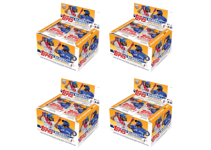 2022 Topps Series 2 Baseball 24 Pack Retail Box 4x Lot