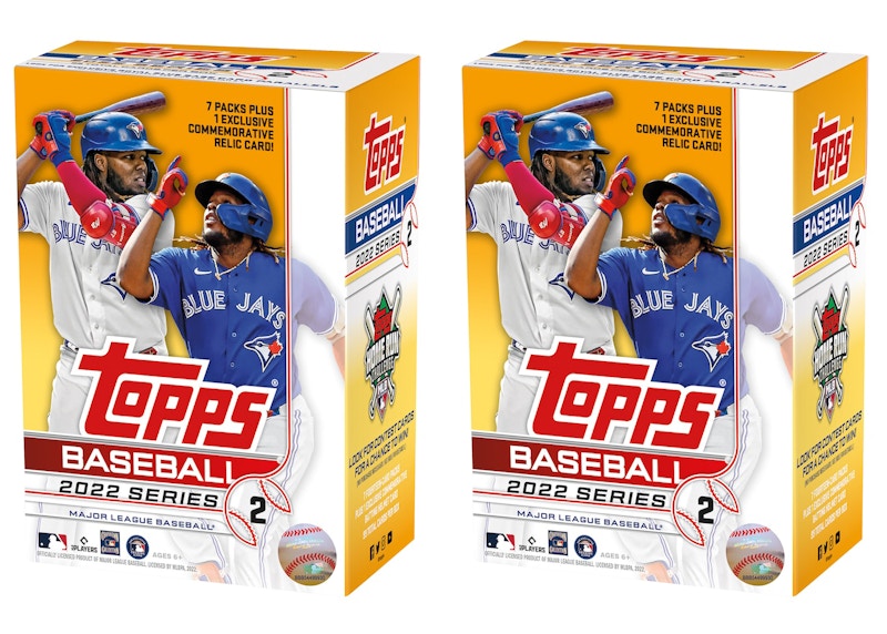 2022 Topps Series 2 Baseball Blaster Box 2x Lot - 2022 - US