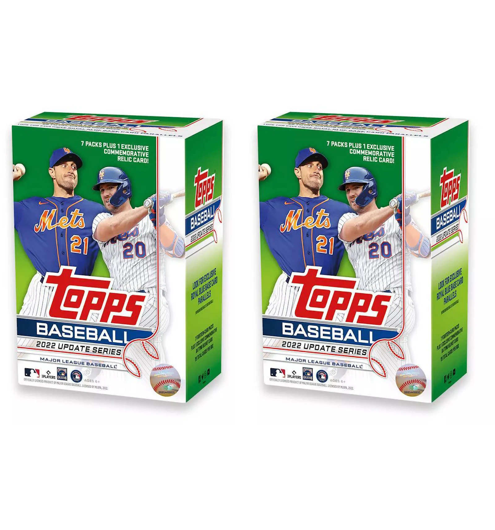2025 Topps Update Series Baseball Blaster Box 2x Lot 2025 DE