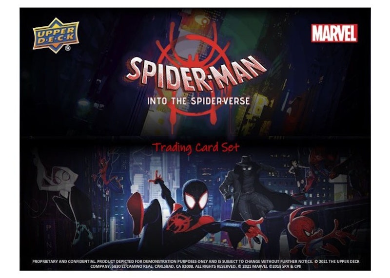 2022 Upper Deck Marvel Spider-Man: Into The Spider-Verse Hobby Box