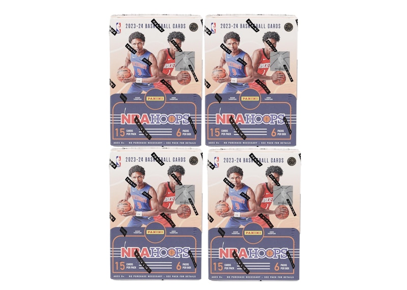 2023-2024 Panini NBA Hoops Basketball Blaster 4x Lot - 2023-2024 - US