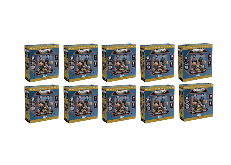 20232024 Panini Prizm Draft Picks Basketball Green Prizim Mega Box 10x
