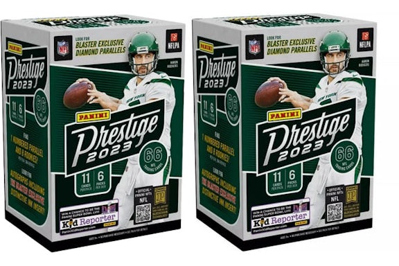 2023-24 Panini Prestige Football Blaster Box 2x Lot