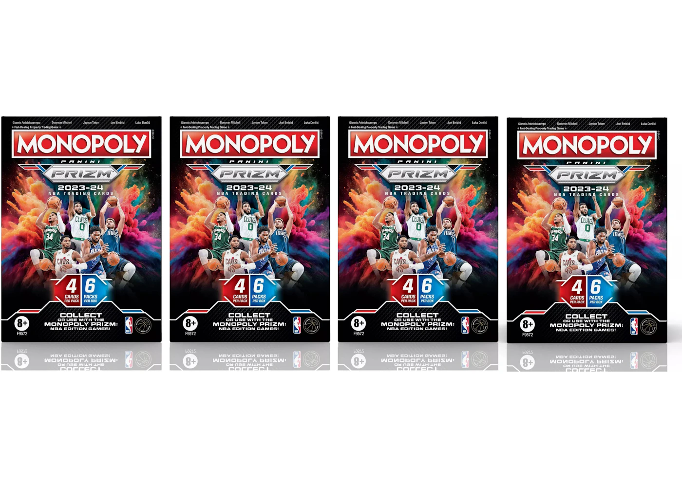 2023-24 Panini Prizm Monopoly NBA Booster Box 4x Lot - 2023-24 - US 2023-24 Panini Prizm Monopoly NBA Booster Box 4x Lot - 2023-24 - US