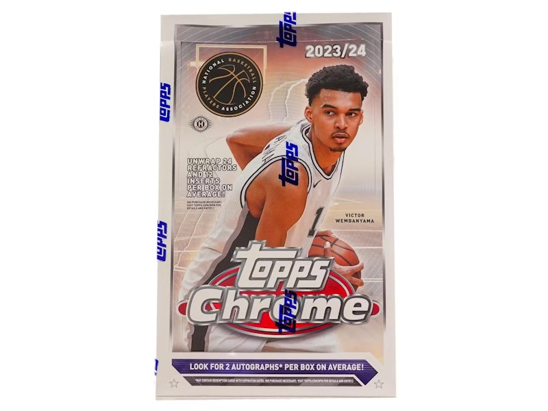 202324 Topps Chrome Basketball Hobby Box 202324 US