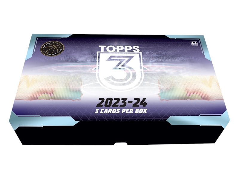 2023-24 Topps Three Basketball Hobby Box - 2023-24 - JP