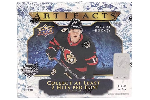 2023-24 Upper Deck Artifacts Hockey Hobby Box