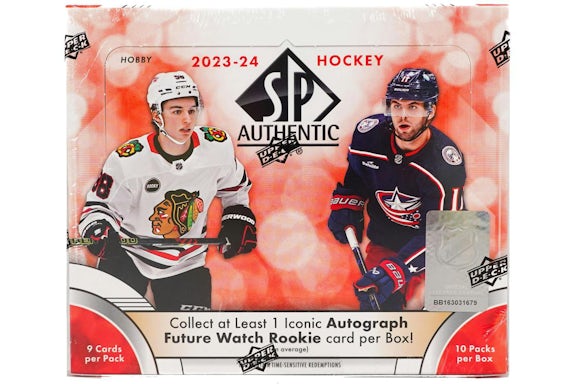 2023-24 Upper Deck SP Authentic Hockey Hobby Box