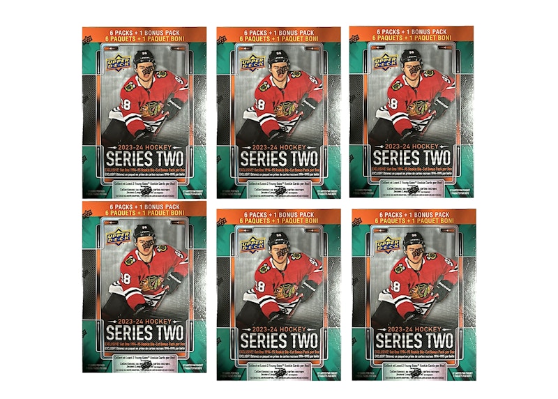 2023-24 Upper Deck Series 2 Hockey Walmart Exclusive Mega Blaster 