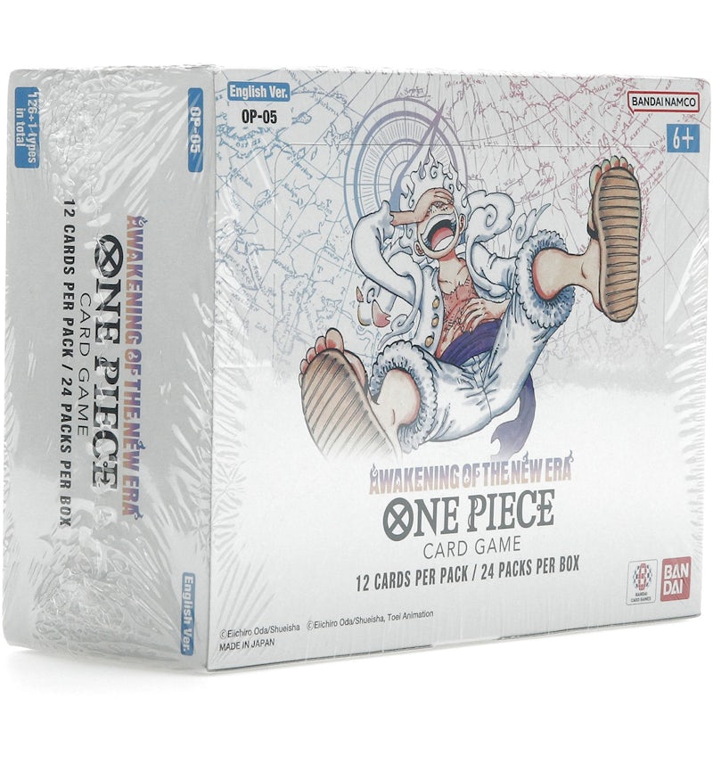 2023 Bandai One Piece Card Game Awakening of the New Era Booster Box (OP-05) English - 2023 - US 2023 Bandai One Piece Card Game Awakening of the New Era Booster Box (OP-05) English - 2023 - US