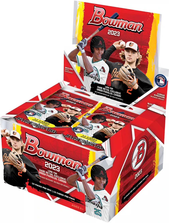 2023 Bowman Baseball 24Pack Retail Box 2023 JP
