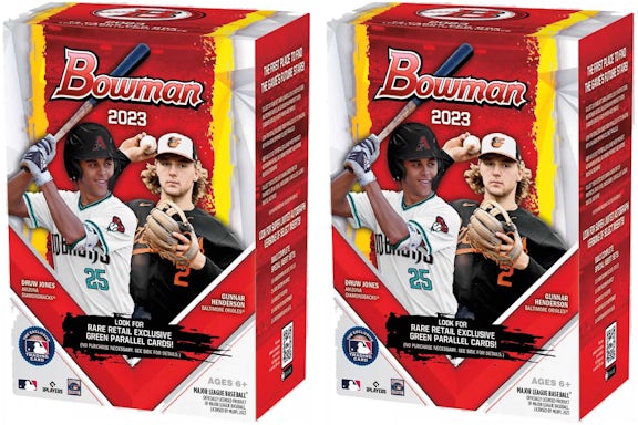 2023 Bowman Baseball Blaster Box 2x Lote