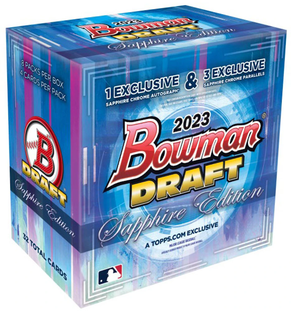 2023 Bowman Draft Sapphire Edition Baseball Hobby Box - 2023 - US