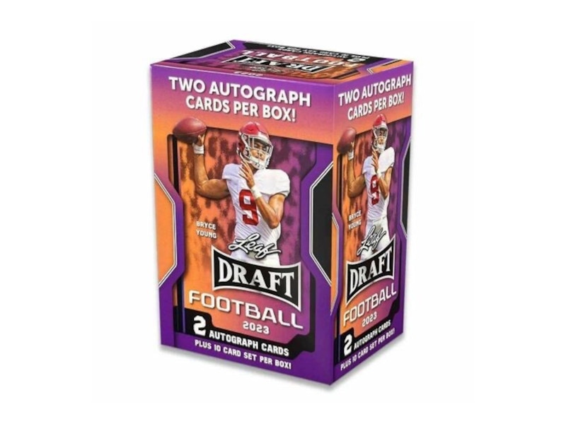2023 Leaf Draft Football Blaster Box
