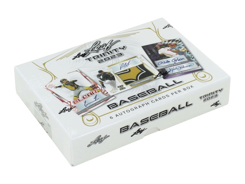 2023 Leaf Trinity Baseball Hobby Box