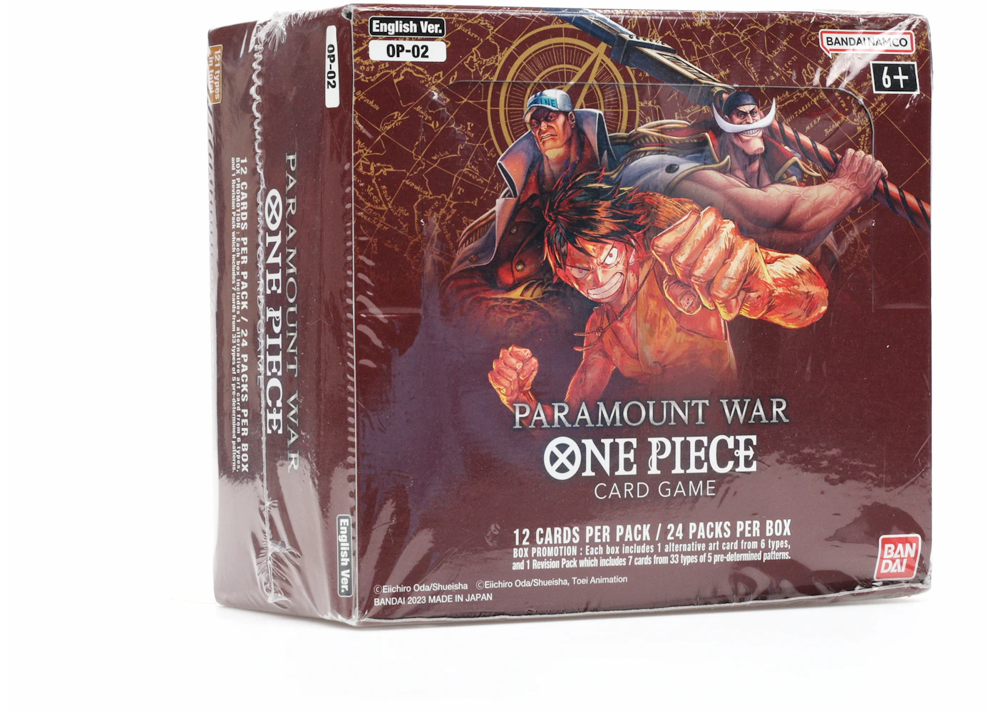 2023 One Piece Card Game Paramount War Booster Box OP 02-English - 2023 - US 2023 One Piece Card Game Paramount War Booster Box OP 02-English - 2023 - US