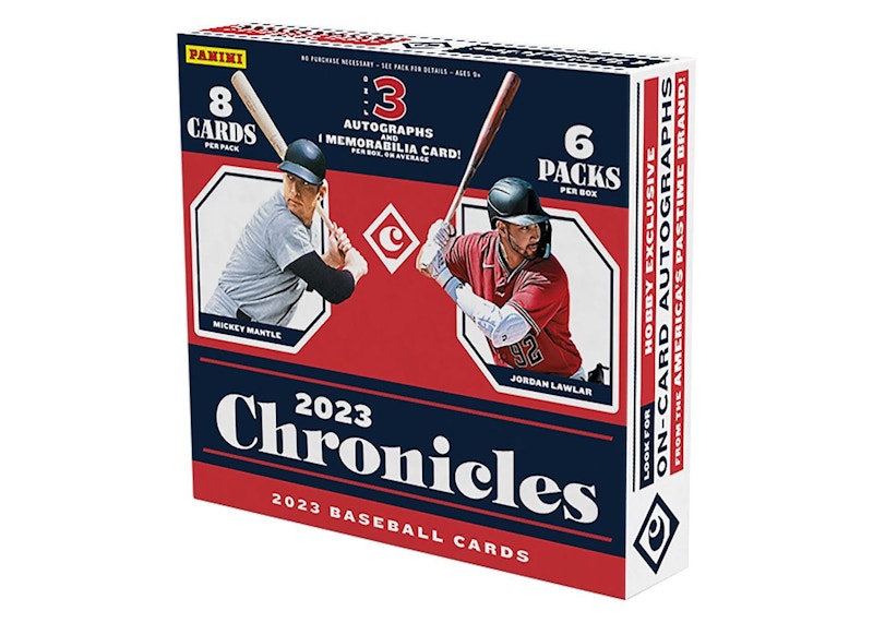 2023 Panini Chronicles Baseball Hobby Box 2023 GB