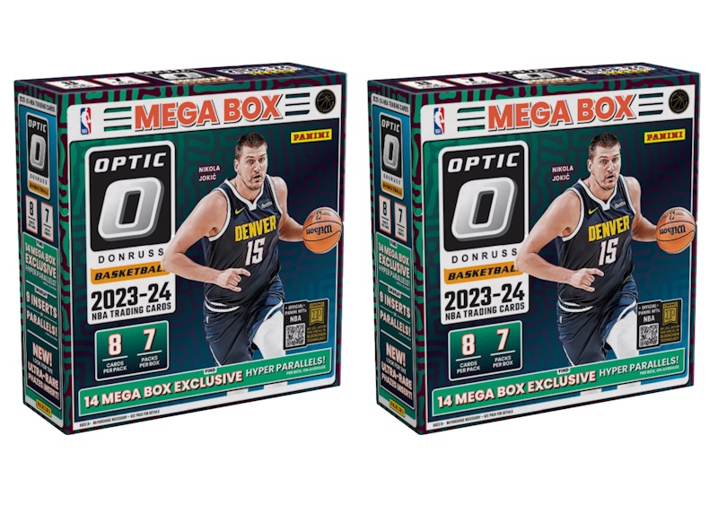 2023 Panini Donruss Optic Basketball Mega Box (Hyper Parallels) 2x 