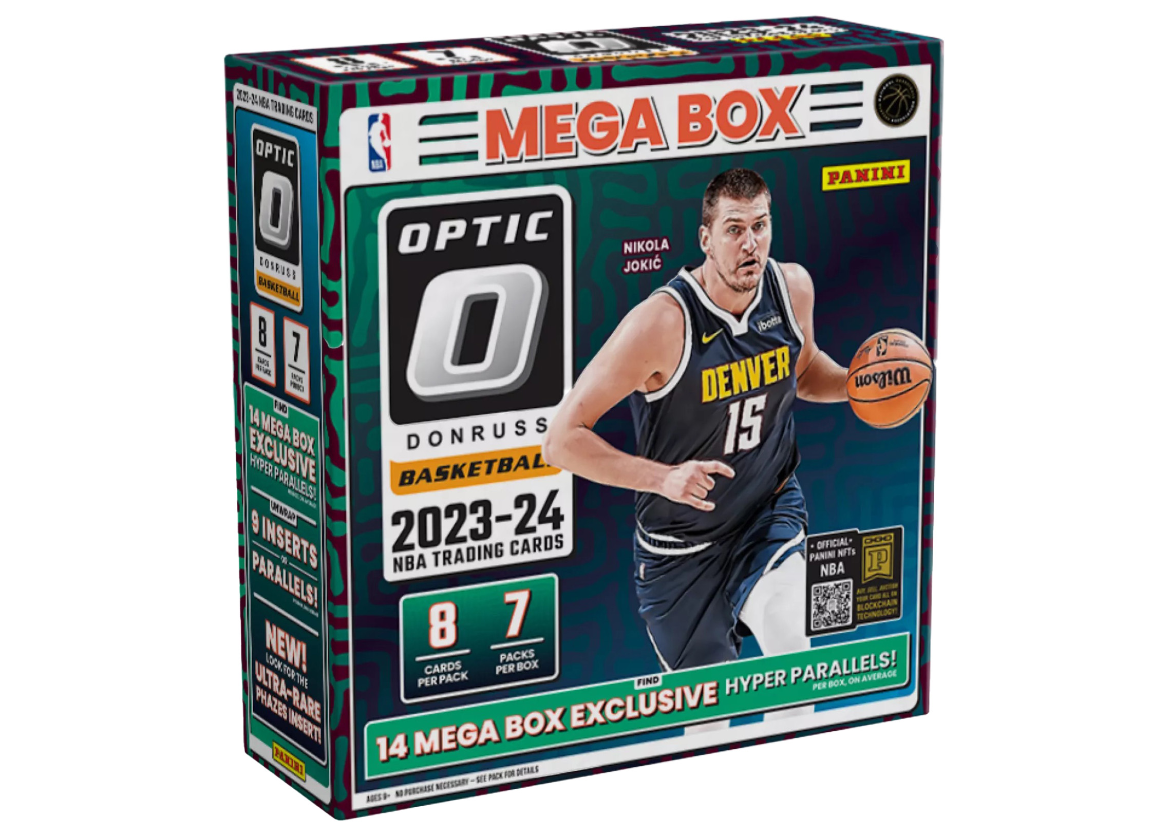2023 Panini Donruss Optic Basketball Mega Box (Hyper Parallels 