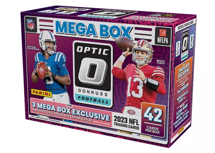 2023 Panini Donruss Optic Football Mega Box (Green Hyper Parallels)