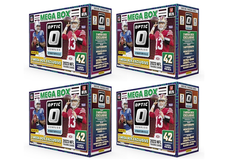 2021 Panini NFL Donruss Optic Football deals Mega Box - TARGET Bronze Parallel