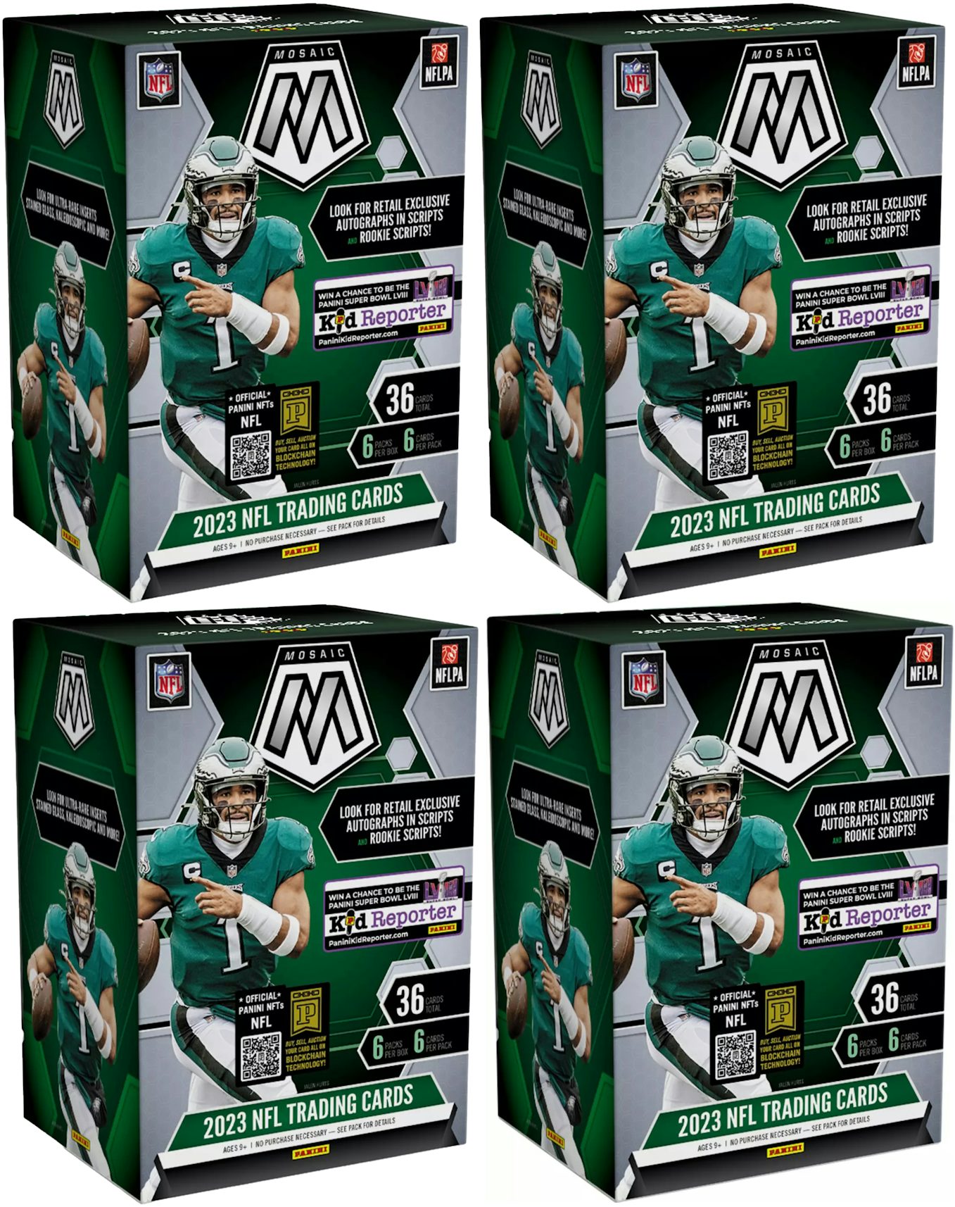 2023 Panini Mosaic Football NFL Blaster Box