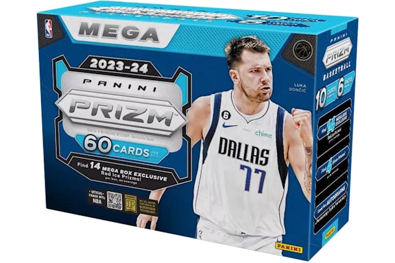 2023 Panini Prizm Basketball Mega Box (Rosso Ghiaccio Prizms)