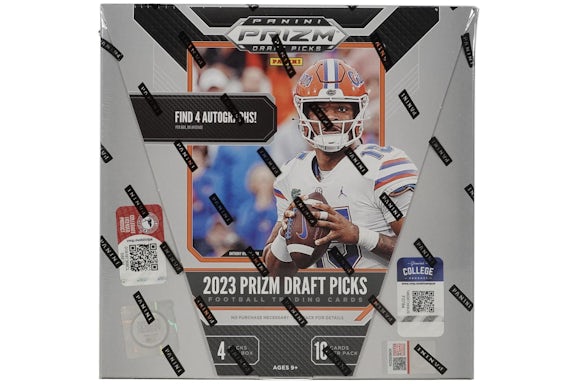 2023 Panini Prizm Collegiate Draft Picks Football Hobby Box