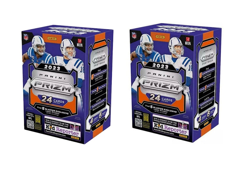 2023 Panini Prizm Football Blaster Box 2x Lot 2023 ES