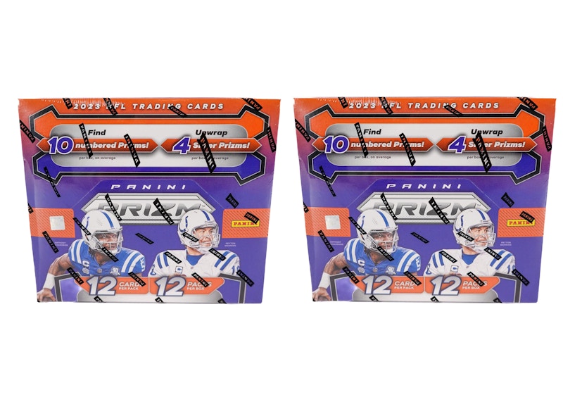 2023 Panini Prizm Football Hobby Box 2x Lot - 2023 - US