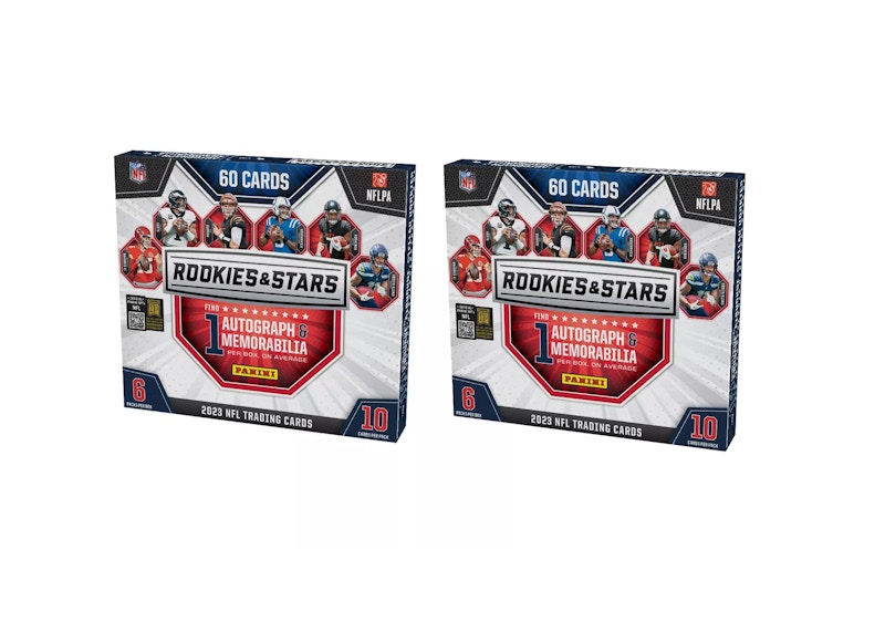 2023 Panini Rookies and Stars Football Mega Box 2x Lote