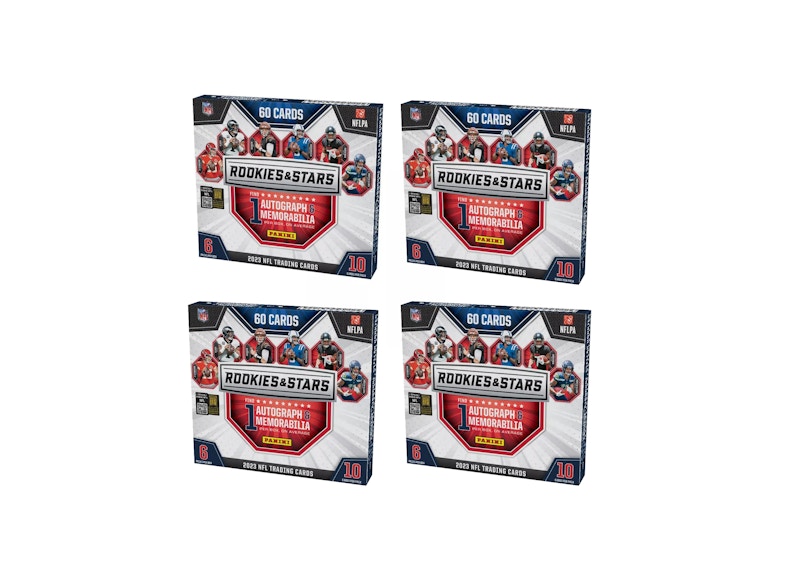 2023 Panini Rookies and Stars Football Mega Box 4x Lot