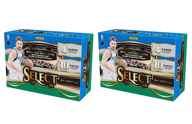 2020/21 Panini discount Select Basketball Mega Box (Red, White, Green Cracked Ice Prizms!