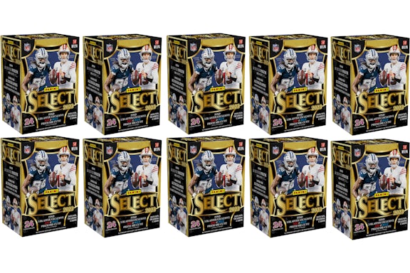 2023 Panini Select Football Blaster Box (Red and Blue Die-Cuts) 10x Lot