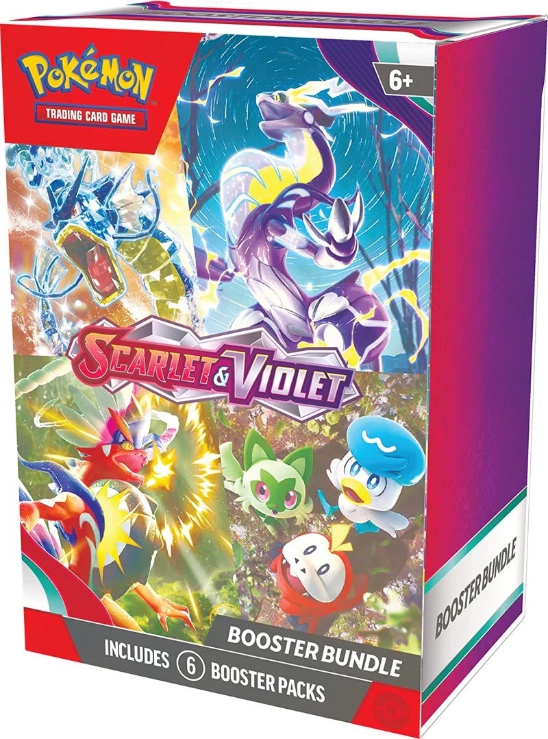 Pokémon-Boosterpaket „Scharlachrot und Violett“ 2023