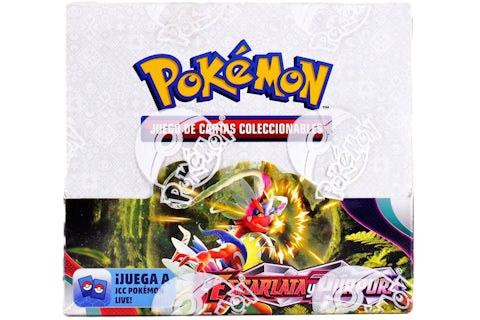 2023 Pokmon Scarlet & Violet Scarlet & Violet (Spanish) Booster Box - 2023 - US 2023 Pokmon Scarlet & Violet Scarlet & Violet (Spanish) Booster Box - 2023 - US