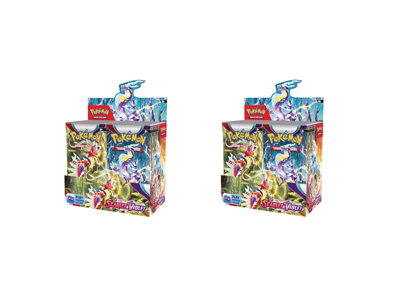 2023 Pokémon Scarlet and Violet Base Set Booster Box 2x Lot
