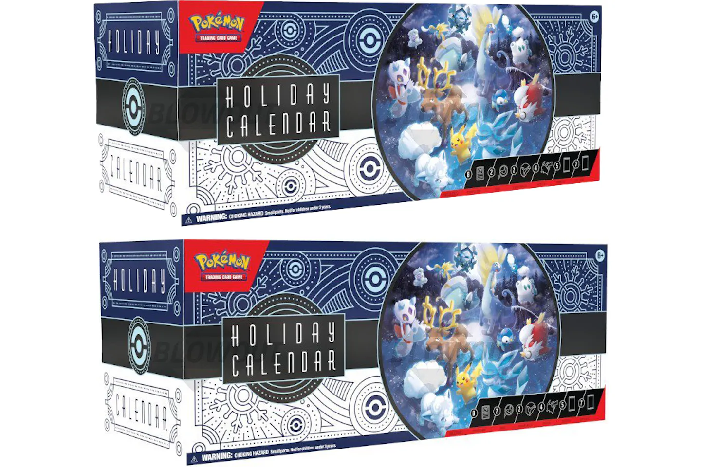 2023 Pok mon TCG Holiday Advent Calendar 2x Lot 2023 GB 2023 Pok mon TCG Holiday Advent Calendar 2x Lot 2023 GB