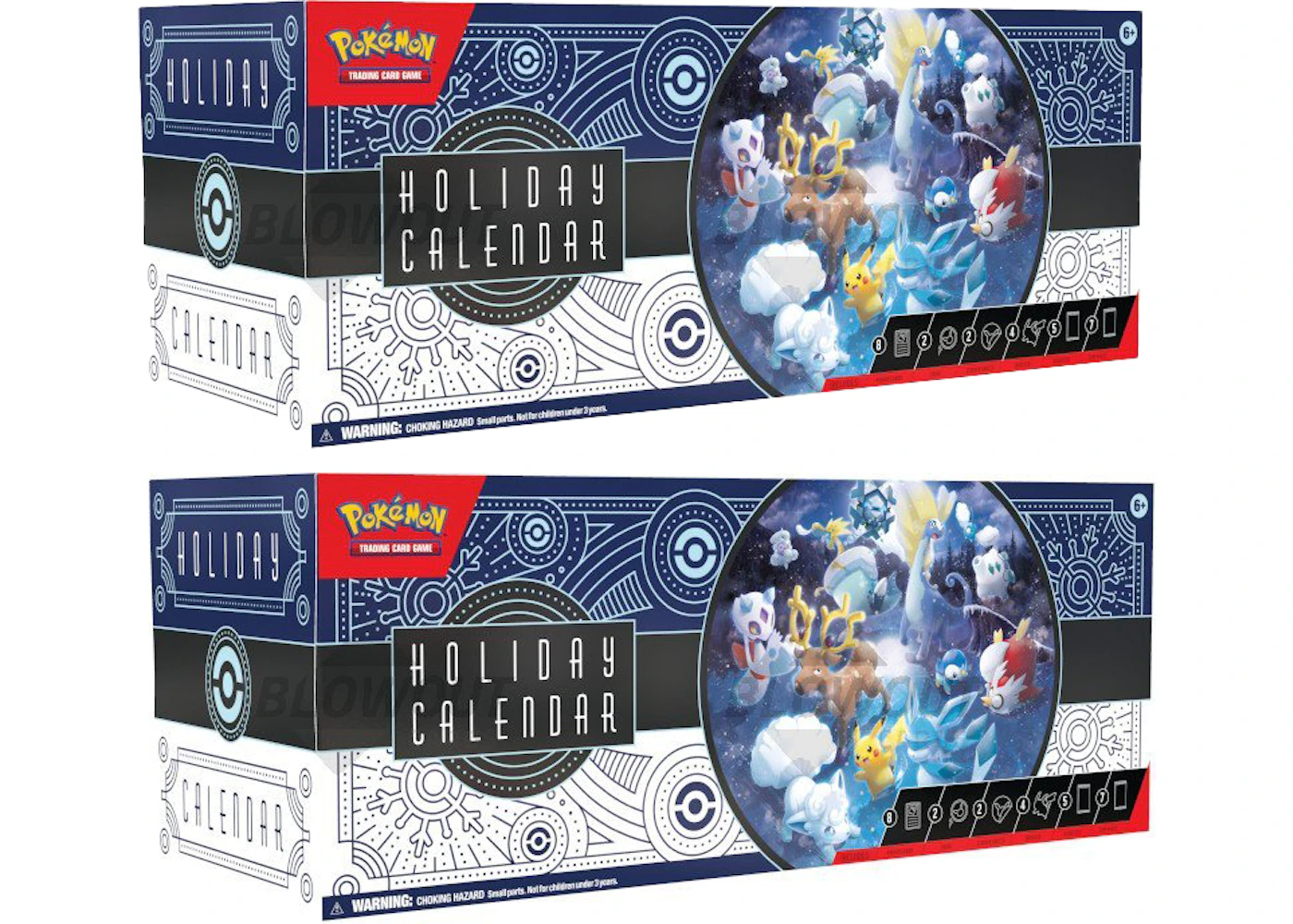 2023 Pokmon TCG Holiday Advent Calendar 2x Lot - 2023 - US 2023 Pokmon TCG Holiday Advent Calendar 2x Lot - 2023 - US