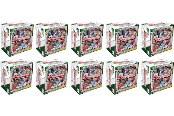 2023 Topps Bowman Baseball Mega Box 10x Lot