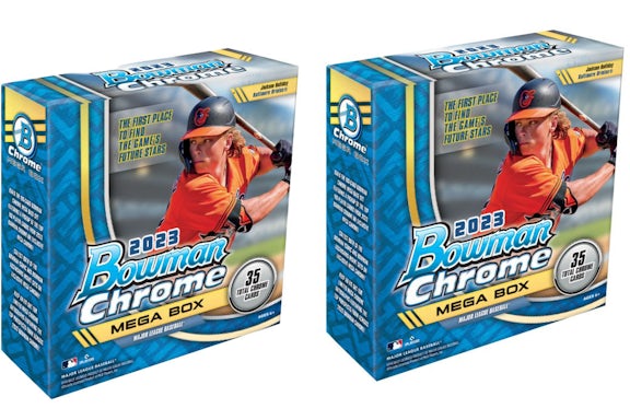 2023 Topps Bowman Chrome Baseball Mega Box 2x lotto