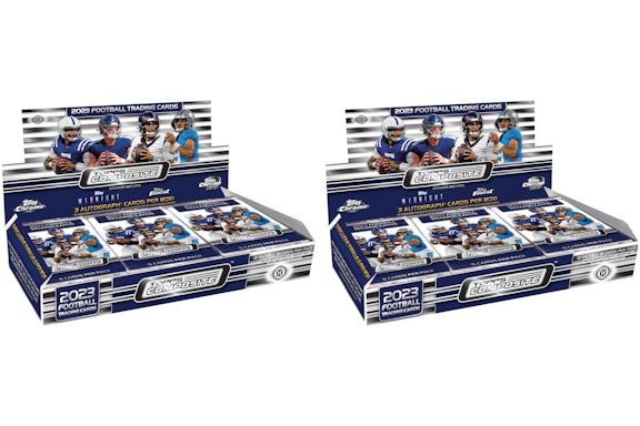 2023 Topps Chrome Composite Football Hobby Box (2x lotto)